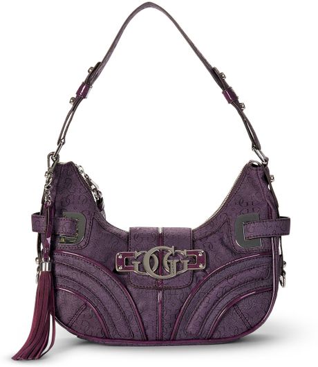 Guess Babette Bag in Purple - Lyst Guess Babette Bag in Purple - Lyst