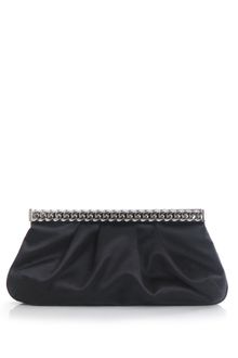 Christian Louboutin Kathena Satin Clutch Bag - Lyst