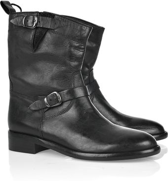 Belstaff Barkmaster Leather Boots - Lyst