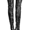 Christian Louboutin Unique 140 Leather Boots in Black - Lyst
