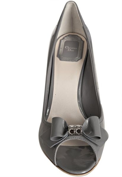 dior heels with bow