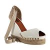 Marc Jacobs White Studded Patent Platform Espadrilles in White - Lyst