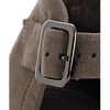Pour La Victoire Grey Suede Erica Sandals in Gray (grey) - Lyst