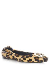 Tory Burch Leopard Print Ballerinas