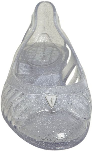 ferragamo silver flats