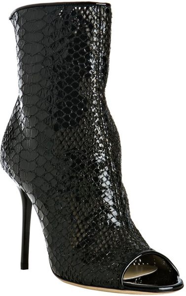 jimmy choo black booties
