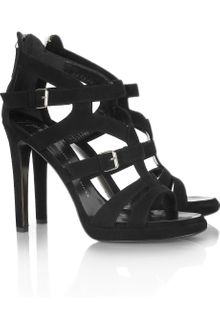 Giuseppe Zanotti Suede Platform Sandals - Lyst