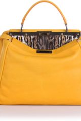 Fendi Leather Peekaboo