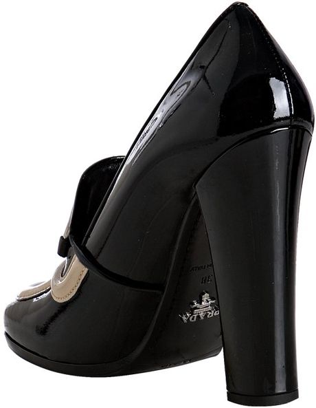 prada loafer heels