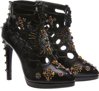 Giuseppe Zanotti x Christopher Kane Shoes with Gems - Lyst