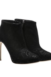 Rupert Sanderson Inferno Suede Ankle Boot with Bead Detail - Lyst