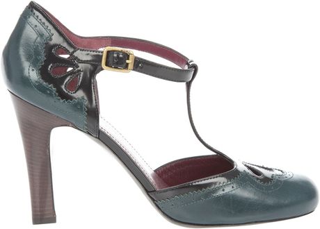 Marc By Marc Jacobs T-bar Shoe in Green | Lyst