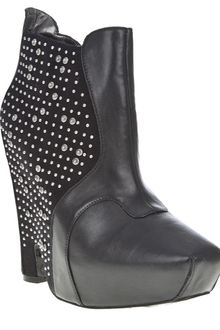 Sam Edelman Zoyla Studded Ankle Boots - Lyst