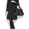 Burberry Studded Leather Knight Bag in Black - Lyst