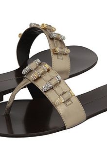 Giuseppe Zanotti Leather Sandals - Lyst