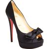 Christian Louboutin Madame Butterfly Pump in Black - Lyst