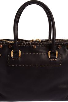 Fendi Skin Handle Bag - Lyst