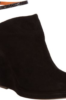 Givenchy Slit Peep Toe Wedge - Lyst