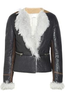 3.1 Phillip Lim Shearling-lined Leather Jacket - Lyst