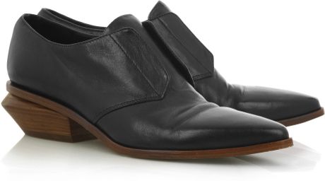 alexander wang andy leather brogues