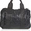 Alexander Wang Rocco Mini Duffle Leather Bag in Black