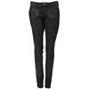 Current/elliott Block Print Skinny Jeans in Black - Lyst