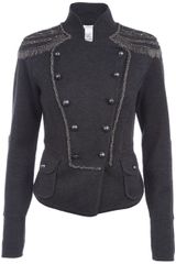 Diane Von Furstenberg Thesdore Embellished Wool Cardigan