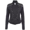 Diane Von Furstenberg Thesdore Embellished Wool Cardigan in Gray (charcoal) - Lyst