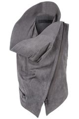 Haider Ackermann Suede Sleeveless Waistcoat
