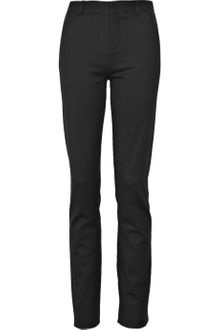Helmut Lang Alloy Wool-blend Skinny Pants - Lyst