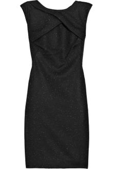 Helmut Lang Flecked Wool-blend Dress - Lyst