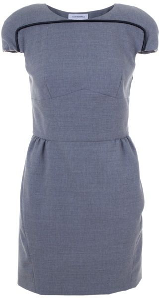 Julien Macdonald Dress with Piping - Lyst