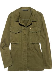 Marc By Marc Jacobs Military-style Cotton-twill Jacket - Lyst