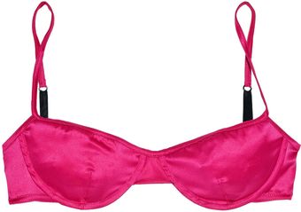 Marni Silk-satin Underwired Bra - Lyst