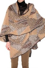 Missoni Knit Cape Sweater