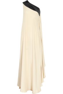 Roksanda Ilincic Sanderling Asymmetric Silk-satin Gown - Lyst