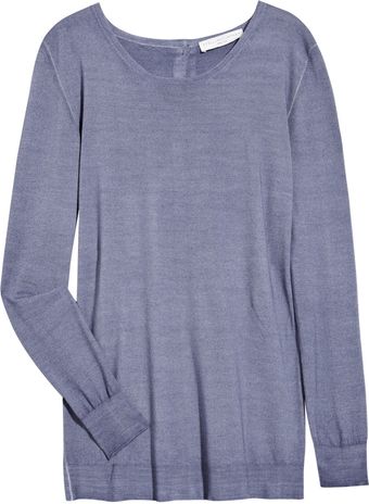 Stella McCartney Buttoned-back Wool Sweater - Lyst