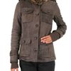 Gold Bunny Murmaski Collar Leather Jacket in Brown (taupe) - Lyst