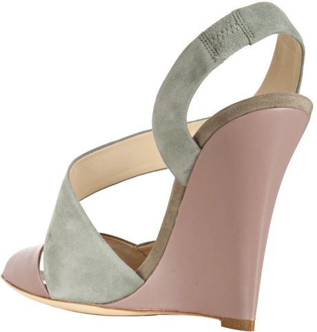 grey sling backs