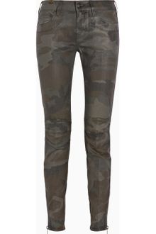 Notify Bamboo 75 Biker Low-rise Skinny Jeans - Lyst