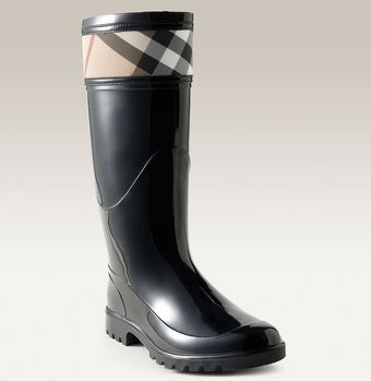 Burberry Rain Boot - Lyst