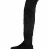 Belle By Sigerson Morrison Stretch Suede Overtheknee Boot in Black - Lyst