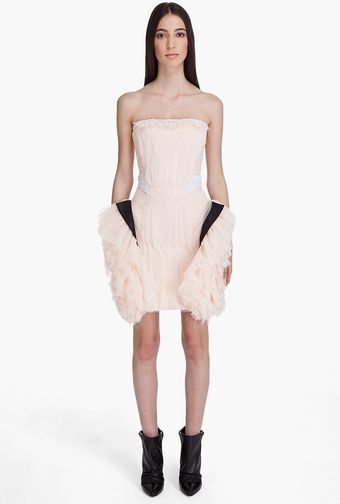 Viktor & Rolf Strapless Tulle Dress - Lyst