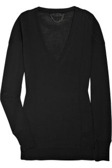Burberry Prorsum Merino Wool and Silk-blend Sweater - Lyst