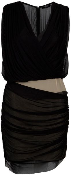 Lublu Silk Mini Dress - Lyst
