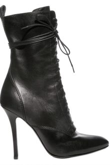 Balmain 110mm Nappa Laced Boots - Lyst