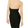 Hervé Léger Engineered Diagonal Banding Dress in Black - Lyst