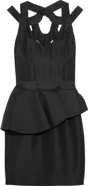 rachel gilbert black gown