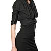 Rick Owens Gathered Blistered Leather Jacket in Black - Lyst