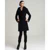 Elie Tahari Sherilyn Ruffle Coat in Black